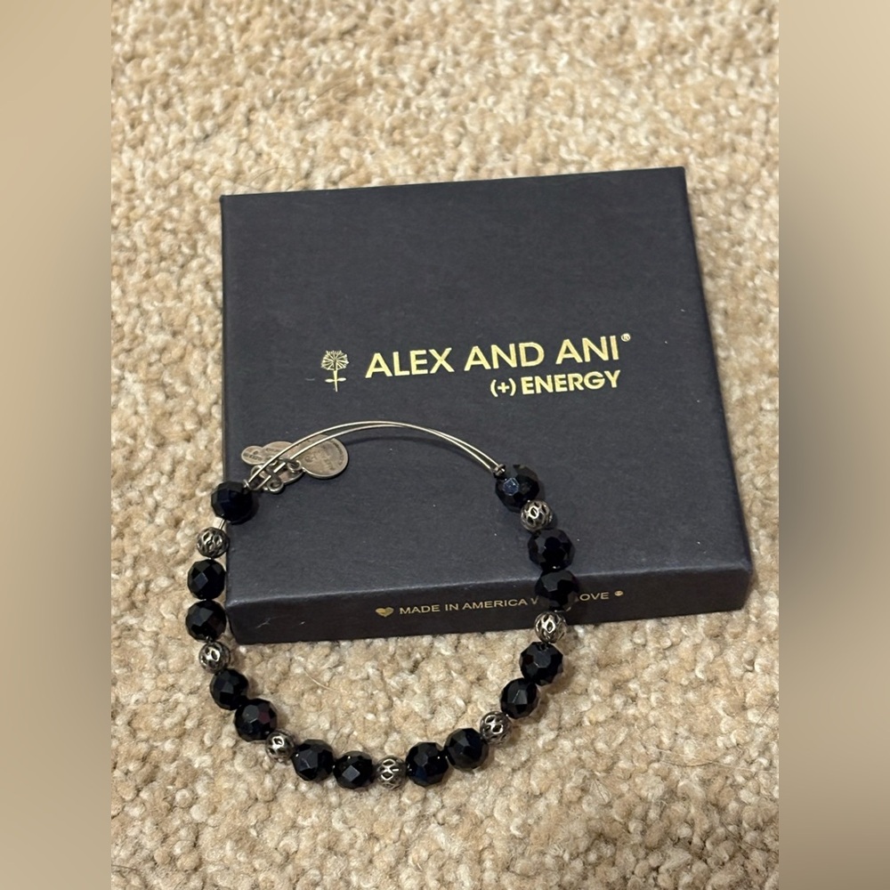 Alex and Ani Silver Charm Bracelet